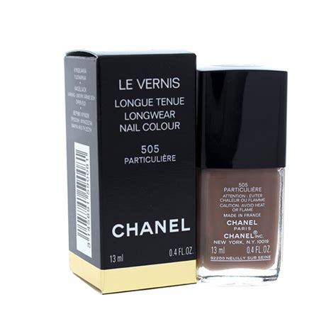 chanel nail polish 505 particuliere uk|chanel le vernis longwear 105.